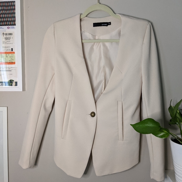 Vintage Cream Coloured Blazer - Picture 1 of 3